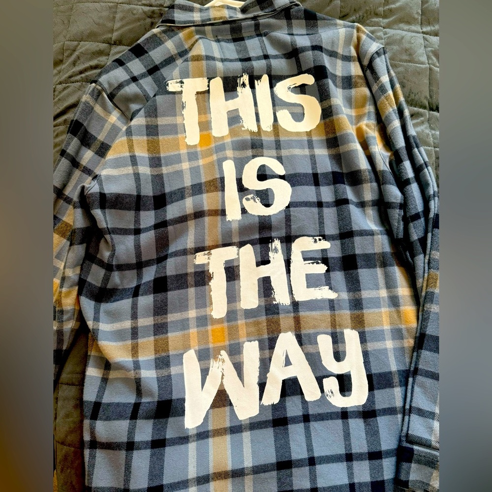 Unisex Disney Cakeworthy Star Wars The Mandalorian This Is The Way Button Up